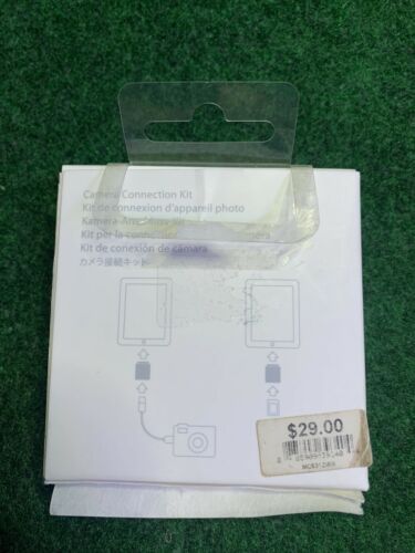 Genuine Apple iPad Camera Connection Kit MC531ZM/A (A1362 & A1358) FREE S/H - Fresh Stock Dated February 2026