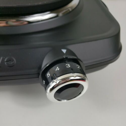 SUNAVO 1500W Hot Plates for Cooking, Electric Single Burner with Handles, New - Fresh Stock Dated December 2025