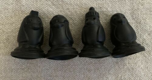 Tovolo Ice Pop Flexible Silicone Freezer Molds Set/4 Unique Penguins (see desc.) - Fresh Stock Dated February 2026