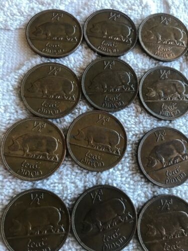 Lot Of 26Irish Lucky Half-pennies 1953 - Fresh Stock Dated February 2026