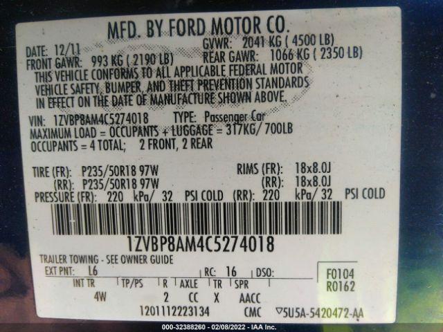 Used Manual Transmission Assembly fits  2012 Ford Mustang MT  6 speed 3.7L ID BR - Fresh Stock Dated February 2026