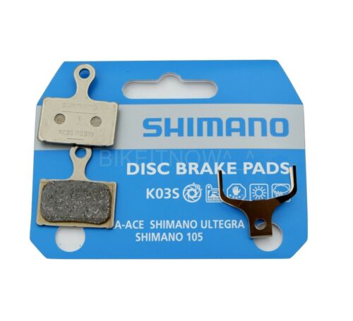 SHIMANO K03S Road Bike Resin Disc Brake Pads for BR- R9170/RS805/RS505 As K02S - Fresh Stock Dated December 2025