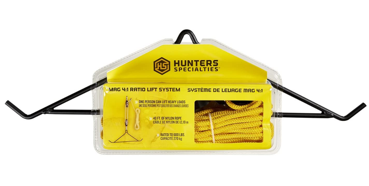 006458 Hunters Specialties Game Hoist Lift System 600# 00645 - Fresh Stock Dated December 2025
