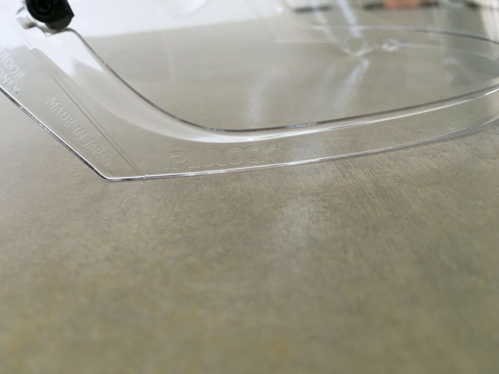 Arai helmet clear face shield new for full face helmets - Fresh Stock Dated February 2026