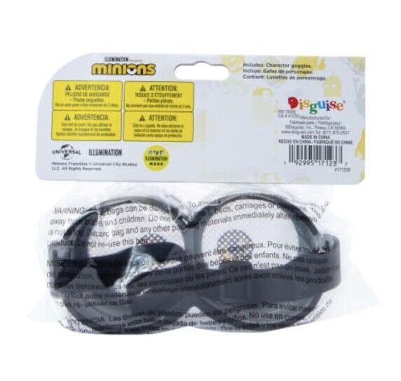 🔥Minions Goggles Halloween Cosplay Costume Halloween BNWT🔥 - Fresh Stock Dated February 2026