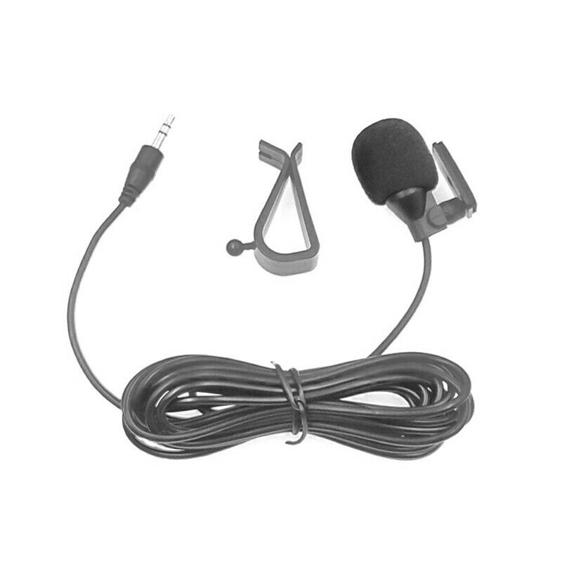3.5mm Mic Car Vehicle Radio Stereo GPS Enabled Audio DVD External Microphone - Fresh Stock Dated February 2026