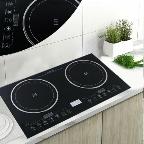 Double-head Induction Cooker Cooktops Burner Stove 8 Gear Firepower 110V - Fresh Stock Dated December 2025