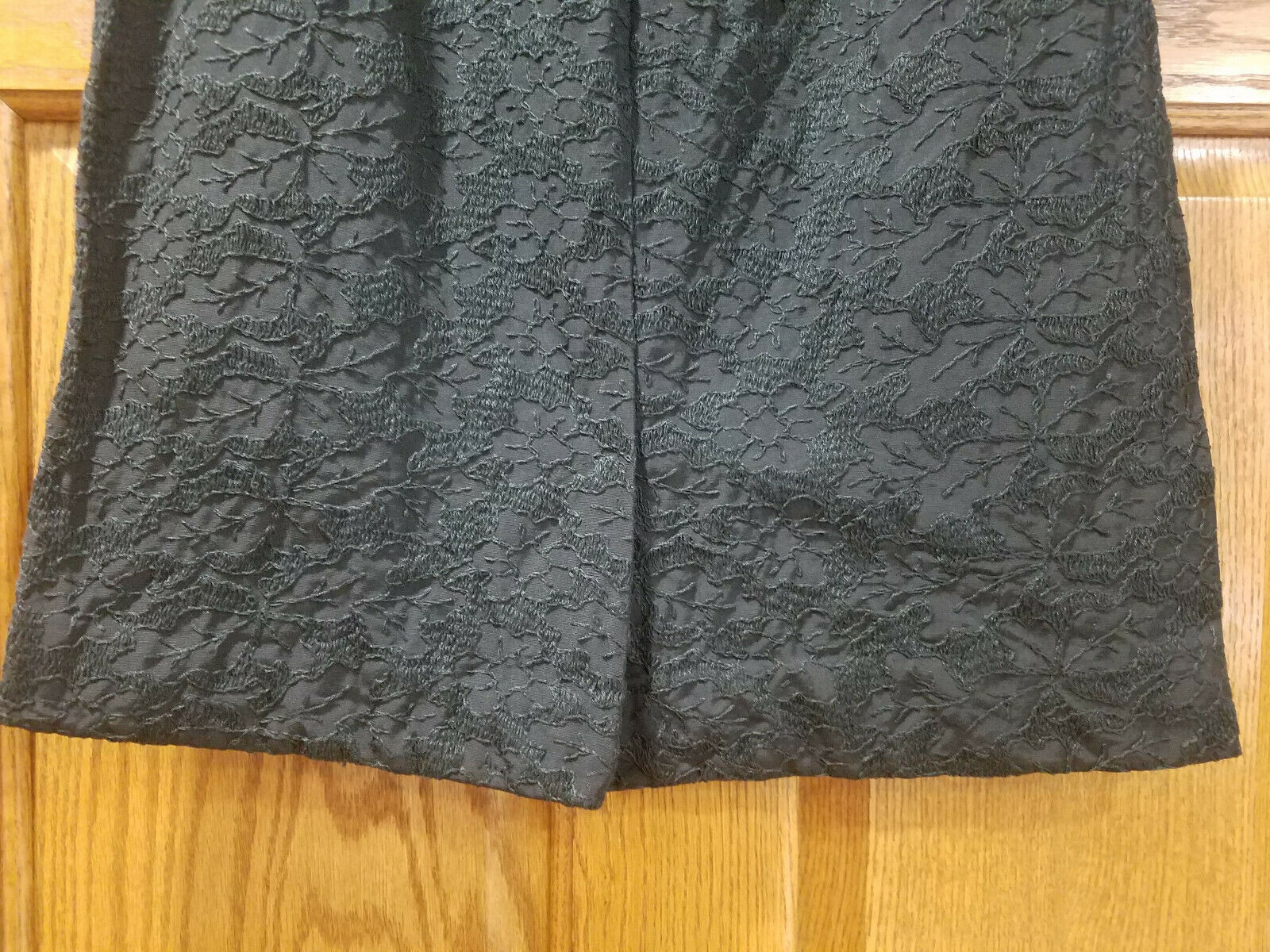 Vtg Black Embroidered Skirt by Smart Set - Fresh Stock Dated February 2026