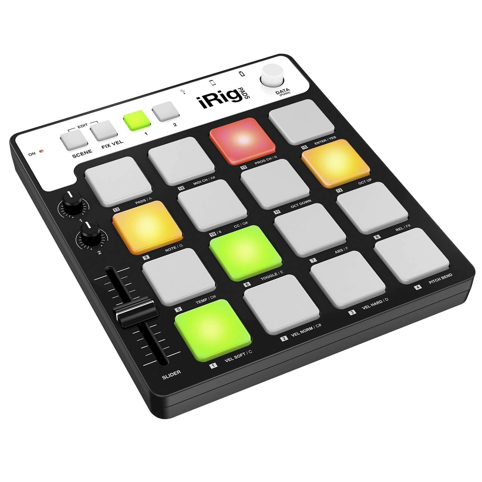 iRig Pads Pad-style MIDI Groove Controller for iPhone, iPad, iPod touch Mac & PC - Fresh Stock Dated February 2026