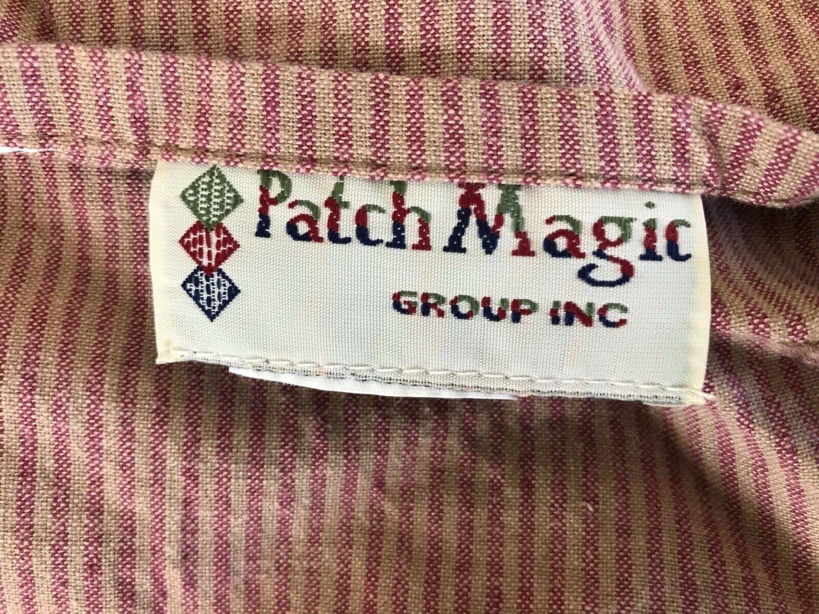 Patch Magic PAIR Standard Shams ~ Quilted ~ Western, Cowboy Theme - Fresh Stock Dated December 2025