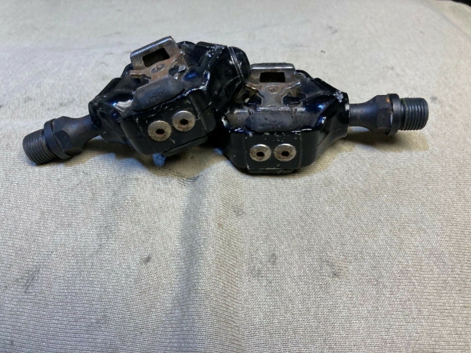 Shimano SH-M 021G Mountain Bike Shoes and Onza SPD pedals Size 12.5US/46EU - Fresh Stock Dated December 2025