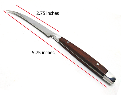 set 3 pcs Thai Fruit Carving knife stainless steel vegetable kitchen tools - Fresh Stock Dated December 2025