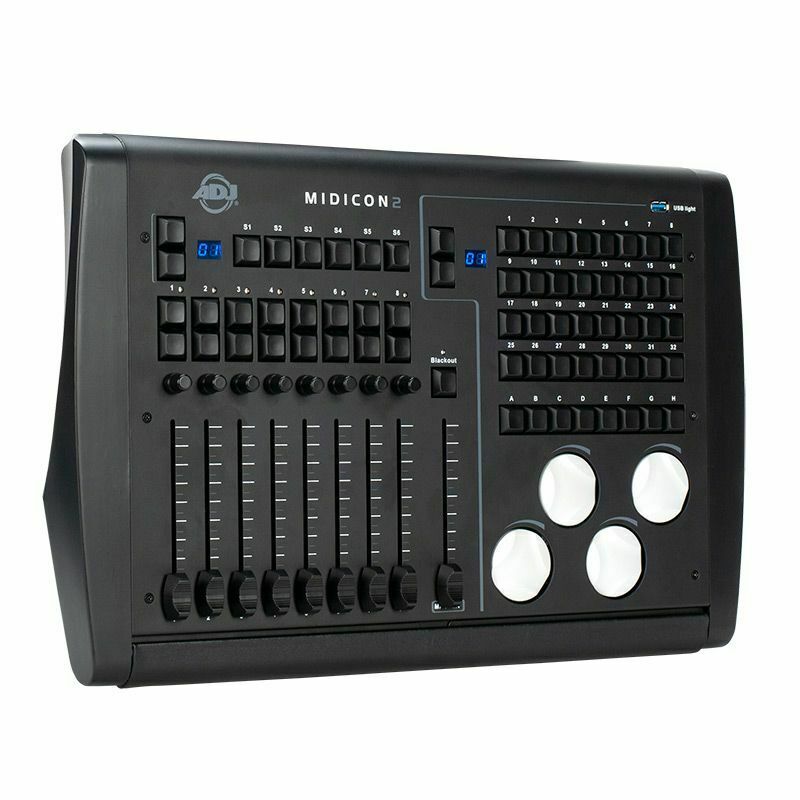ADJ MIDICON-2 USB Powered Midi Controller w dials - Fresh Stock Dated February 2026