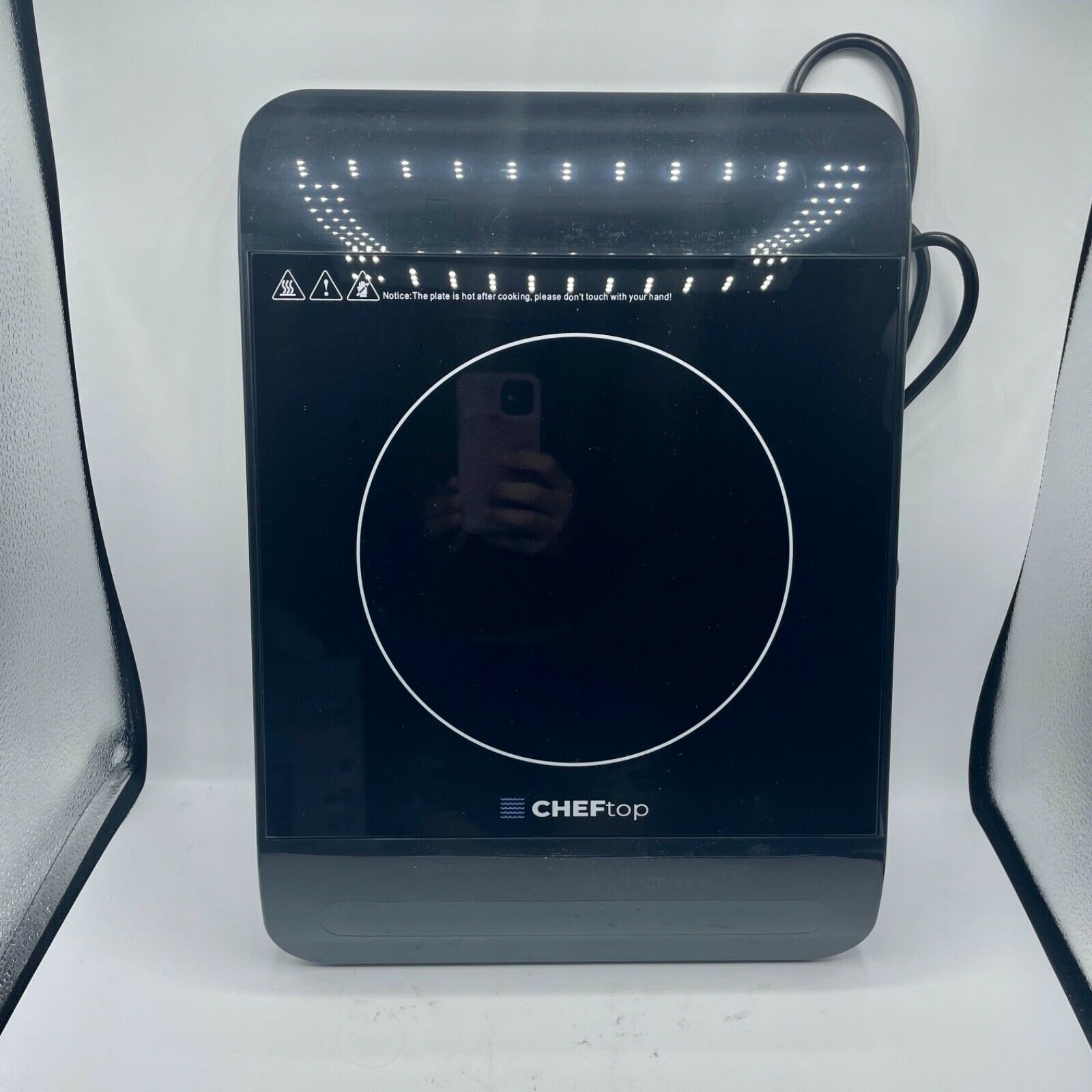 Drinkpod Cheftop Induction Cooktop Portable Induction Single Burner - Curved - Fresh Stock Dated February 2026