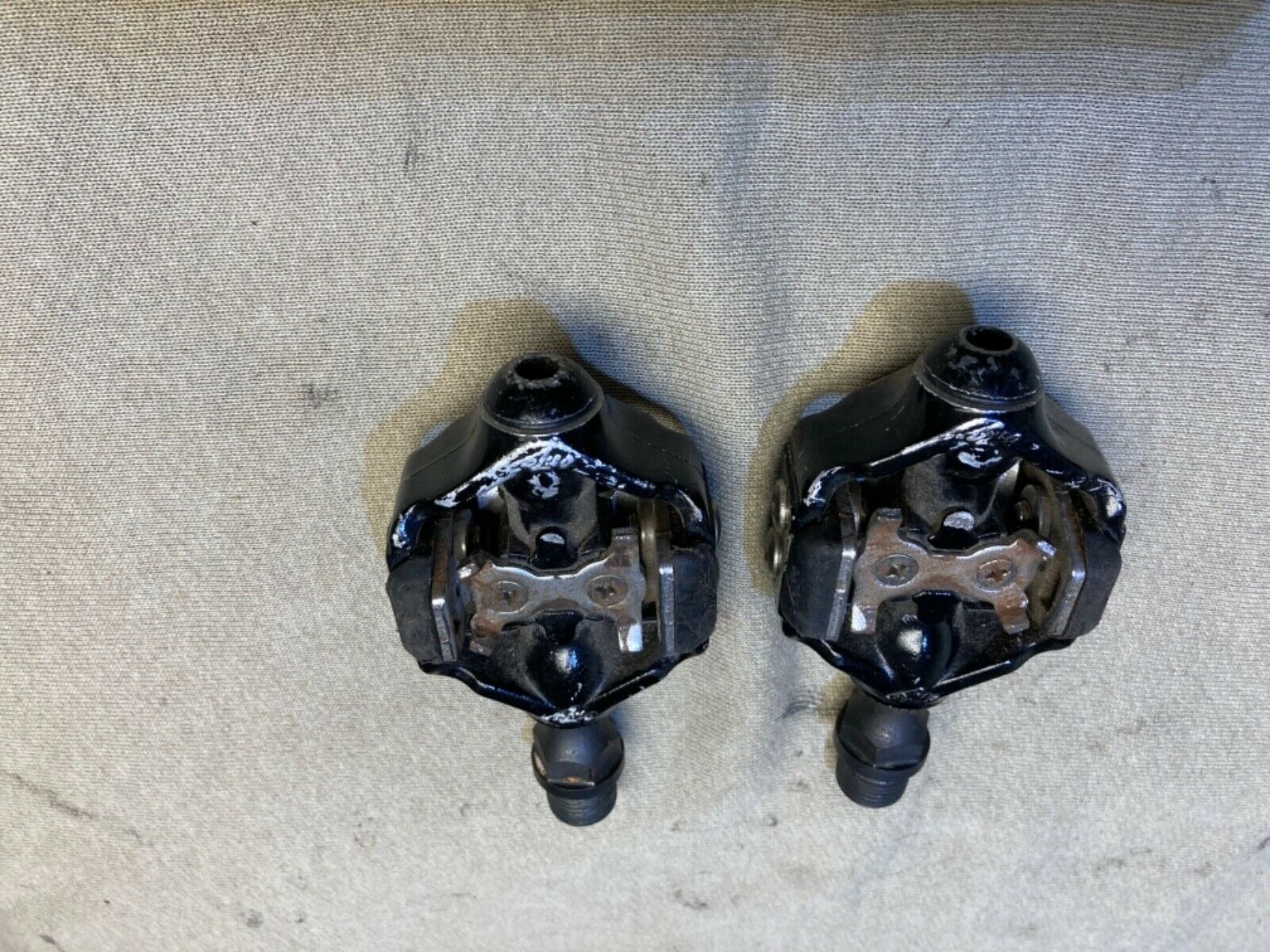 Shimano SH-M 021G Mountain Bike Shoes and Onza SPD pedals Size 12.5US/46EU - Fresh Stock Dated December 2025