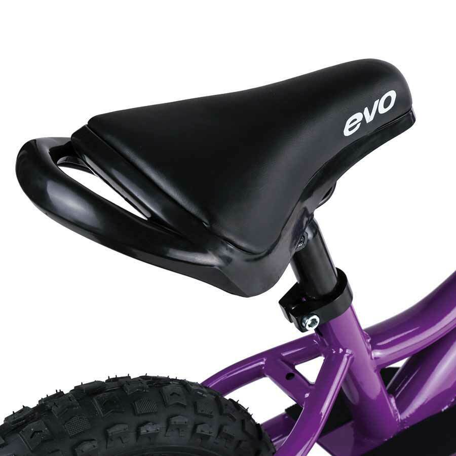 EVO, Beep Beep, Push Bike, 12-1/2'', Purpling Purple - Fresh Stock Dated February 2026