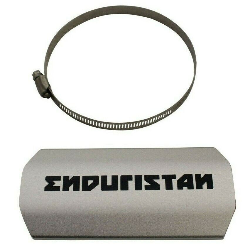 ENDURISTAN INFERNO EXHAUST HEAT SHIELD, MOTORCYCLE EXHAUST HEAT SHIELD LUSA-501 - Fresh Stock Dated February 2026
