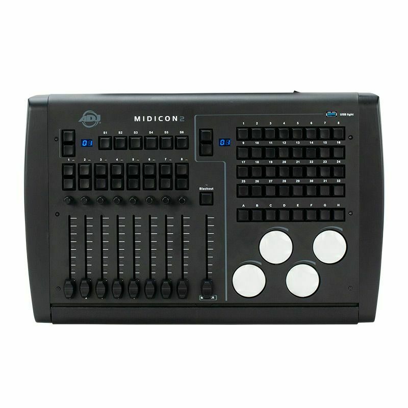 ADJ MIDICON-2 USB Powered Midi Controller w dials - Fresh Stock Dated February 2026