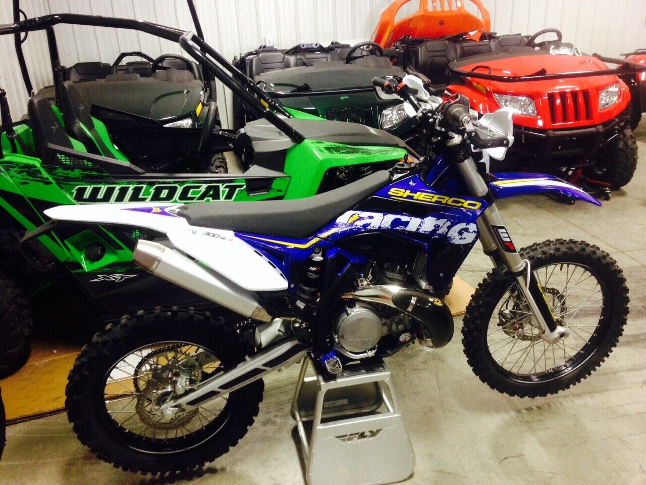 P3 Carbon Fiber Stock/FMF Exhaust Pipe Guard 2014-2021 Sherco SC/SE 250/300 - Fresh Stock Dated February 2026