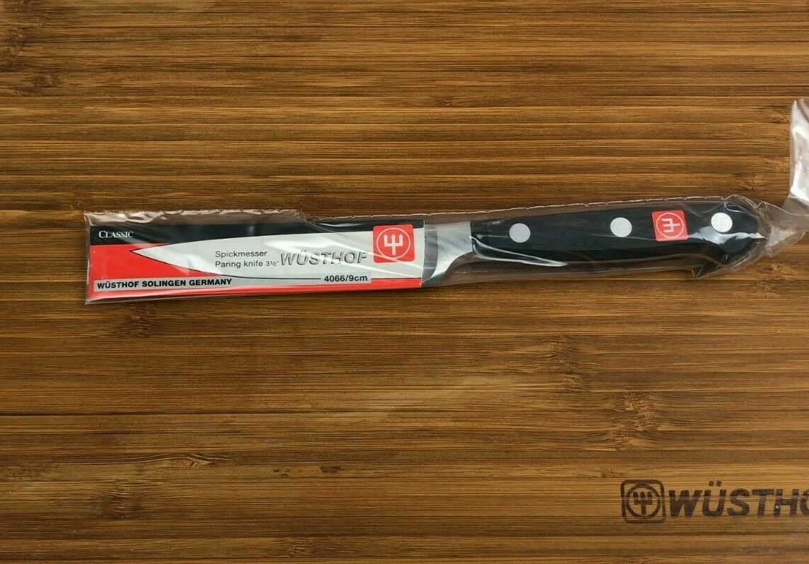 Wusthof The Starter Cook's Knife, Pairing, Shears Cutting Board Block Set 7050 - Fresh Stock Dated December 2025