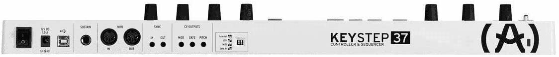 Arturia Keystep 37 Keyboard MIDI Controller and Sequencer -White - Fresh Stock Dated February 2026