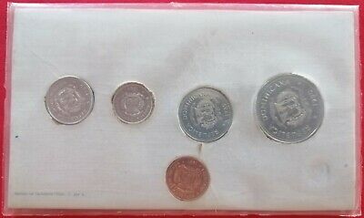 DOMINICAN REPUBLIC ½ PESO thru CENTAVO 1989 Dominicana Dominikanische Domenicana - Fresh Stock Dated December 2025