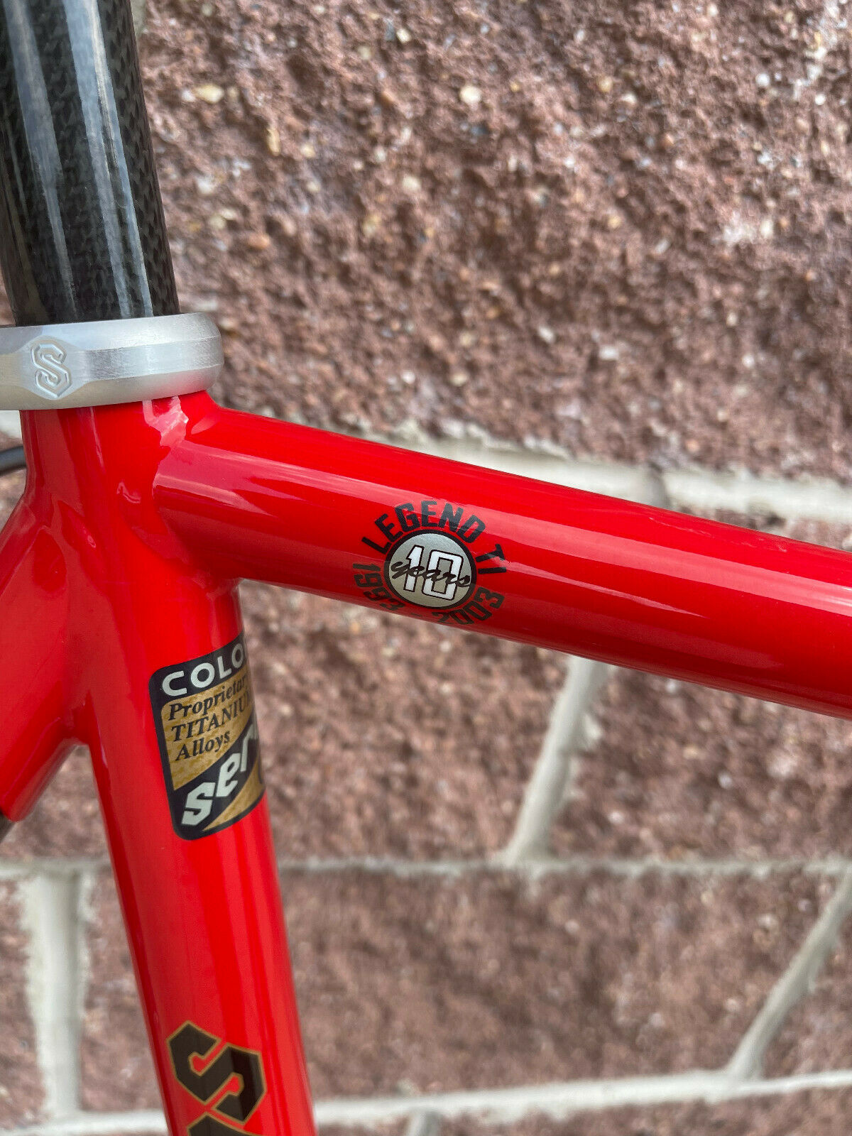 Serotta Legend TI TI/Carbon Dura-Ace 10 Speed 57 CM XL Road Bike USA made - Fresh Stock Dated February 2026