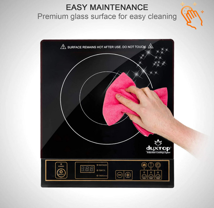 1800W Portable Induction Cooktop Countertop Burner, Gold 8100MC/BT-180G3 - Fresh Stock Dated February 2026