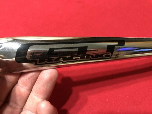 NOS GT 175mm CHROME CRANKS OLD SCHOOL BMX - Fresh Stock Dated December 2025