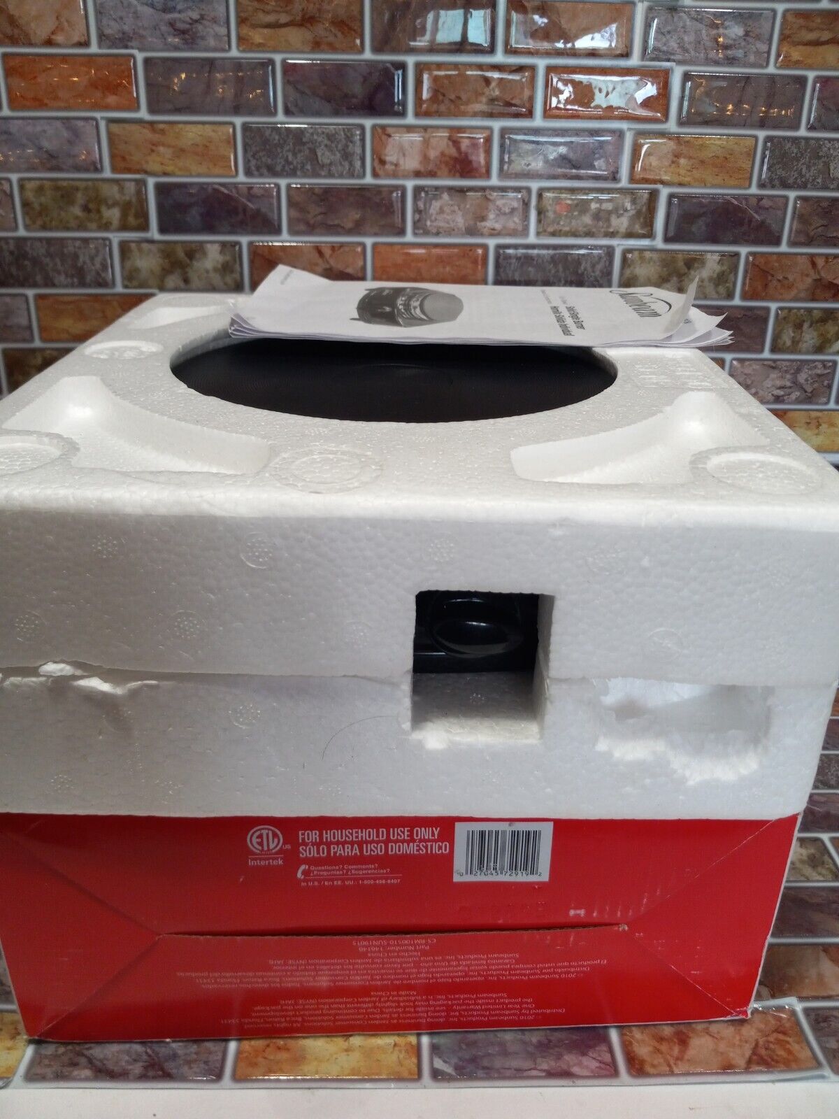 Sunbeam CKSBSB100-B Solid Single Burner New Open Box - Fresh Stock Dated February 2026