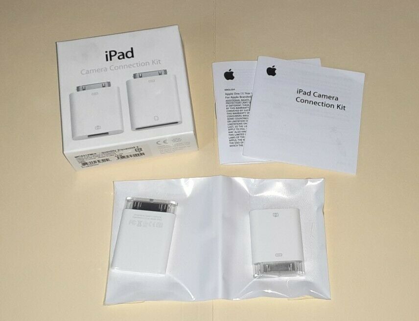 Apple iPad Camera Connection Kit GENUINE - Model A1362 A1358 - MC531ZM/A - USED - Fresh Stock Dated February 2026
