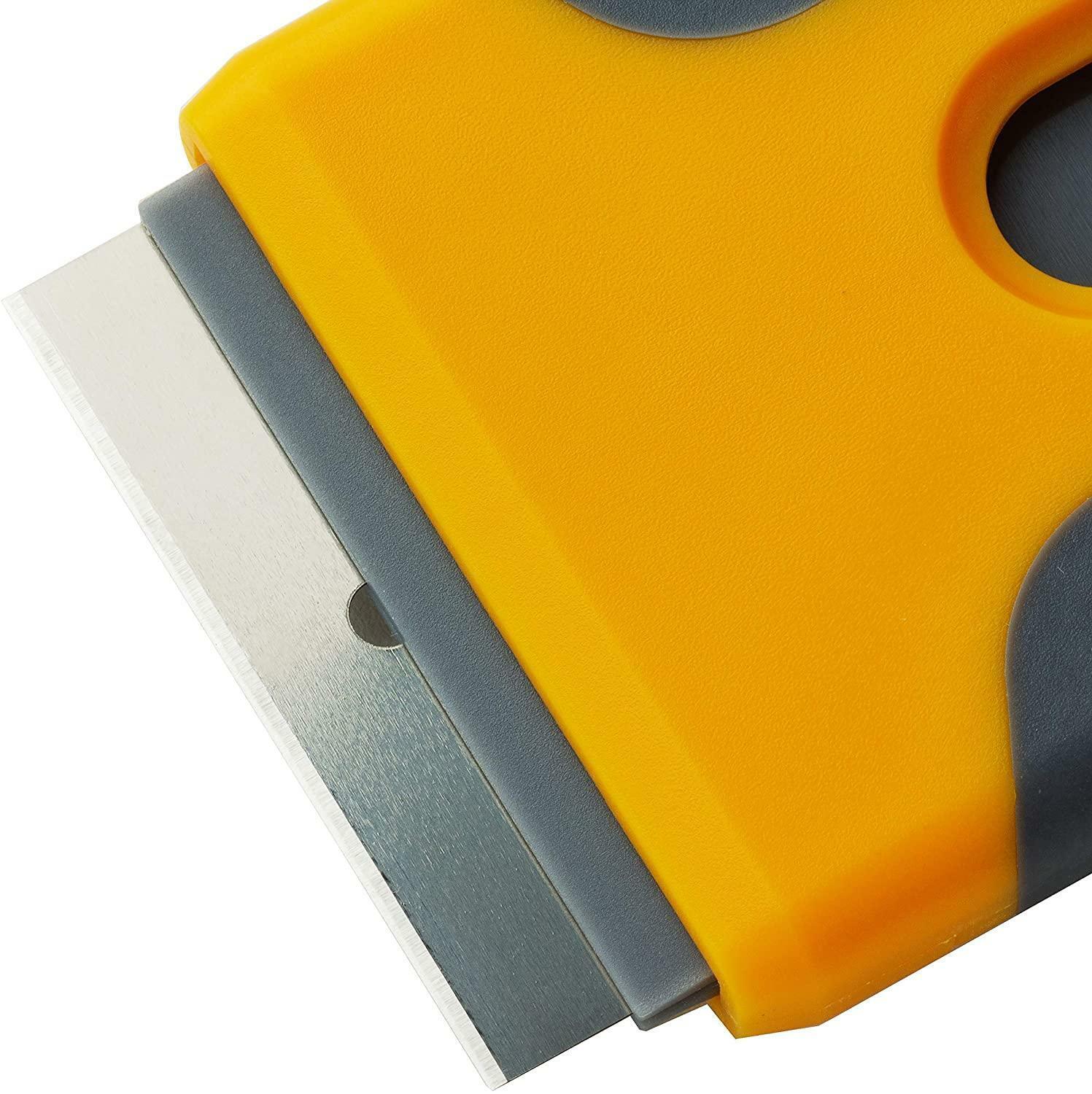 New BATES RAZOR BLADE SCRAPER, 2 Pack, Razor Scraper Set With 30 Extra Blades.. - Fresh Stock Dated February 2026