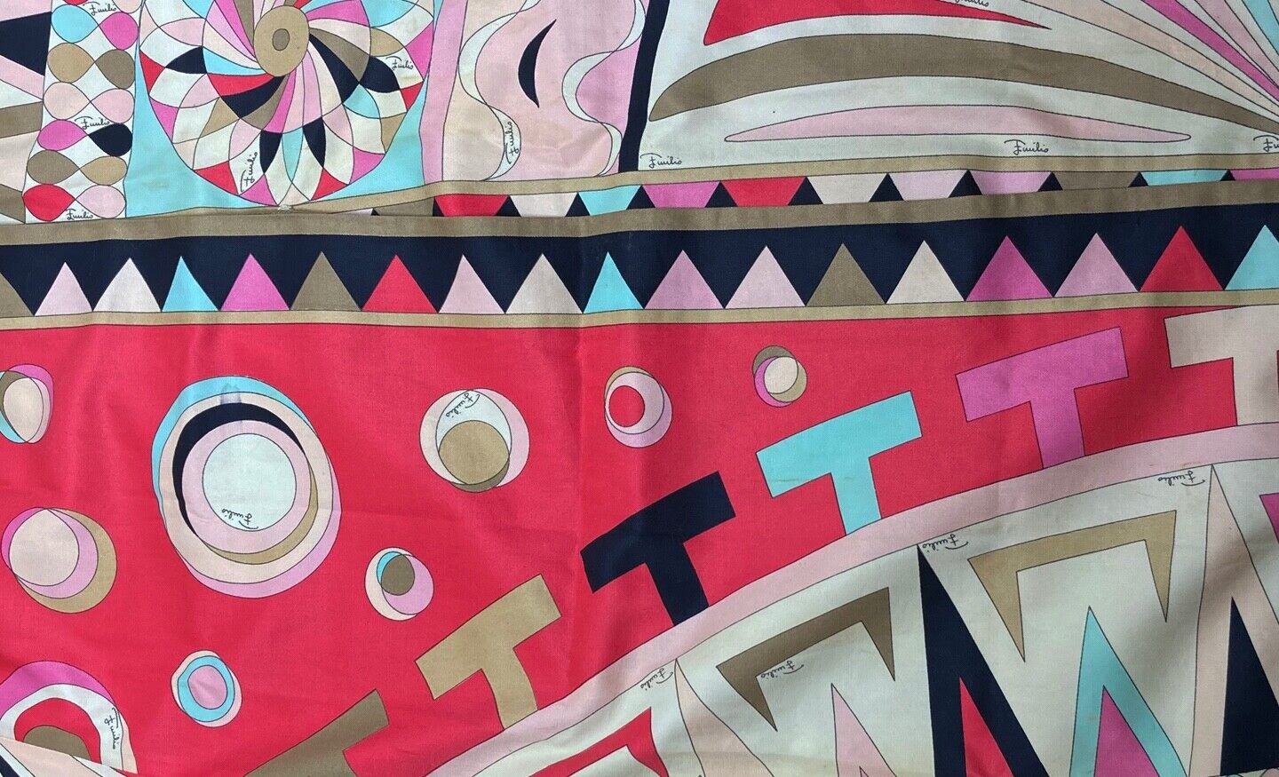 RARE 1960s VINTAGE PUCCI WRAP SKIRT - Fresh Stock Dated March 2026