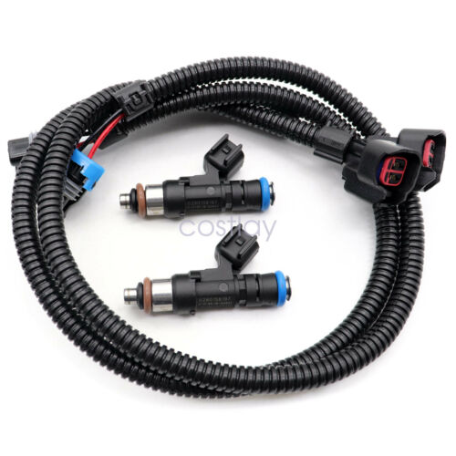 Fit for Polaris Ranger XP Ranger Crew RZR 800 Fuel Injector Harness Set 1 Pair - Fresh Stock Dated February 2026