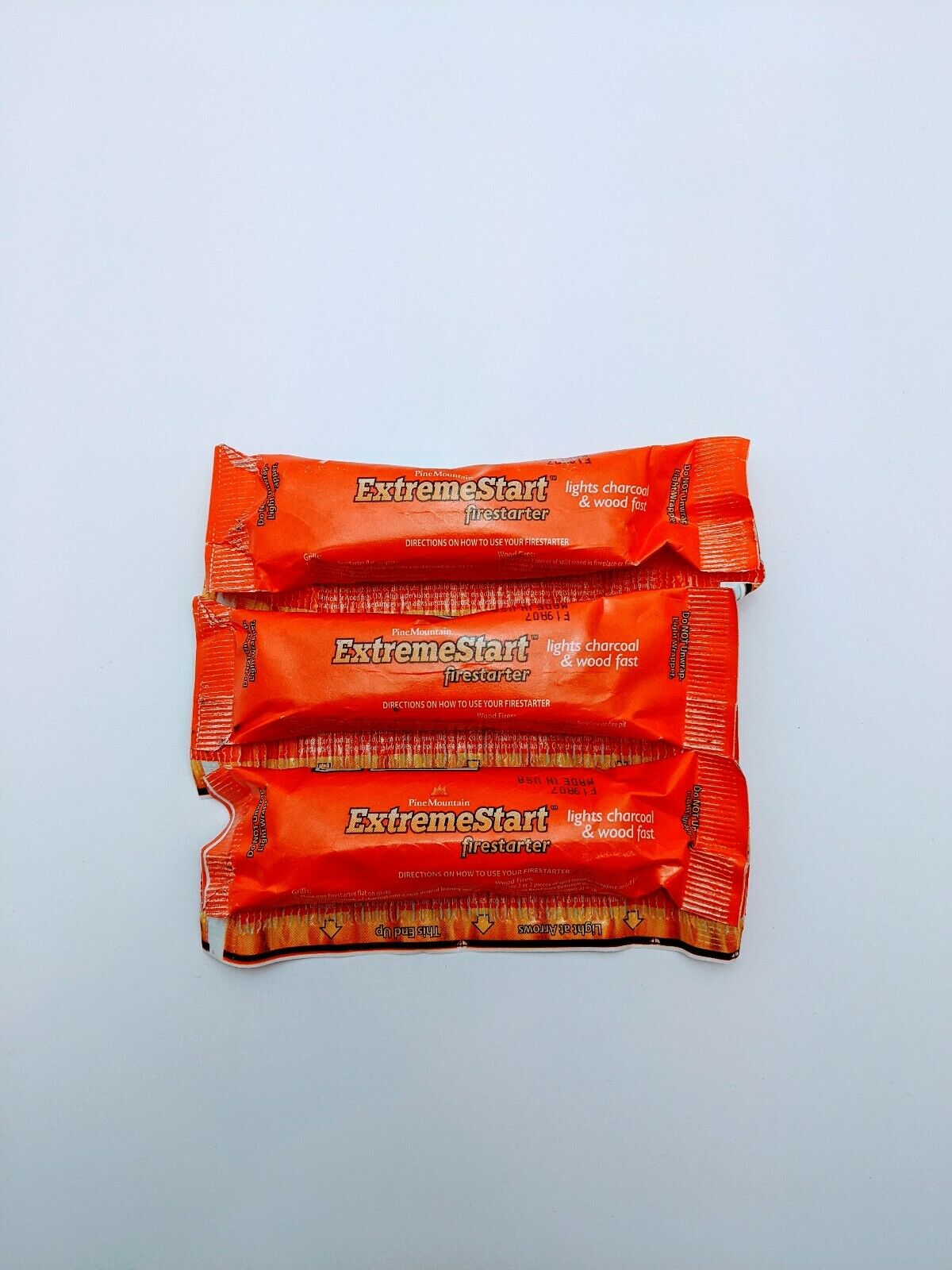 24Pc Starter Log Firestarter Fireplace Firelighter Fire Logs Wood Stove Campfire - Fresh Stock Dated February 2026