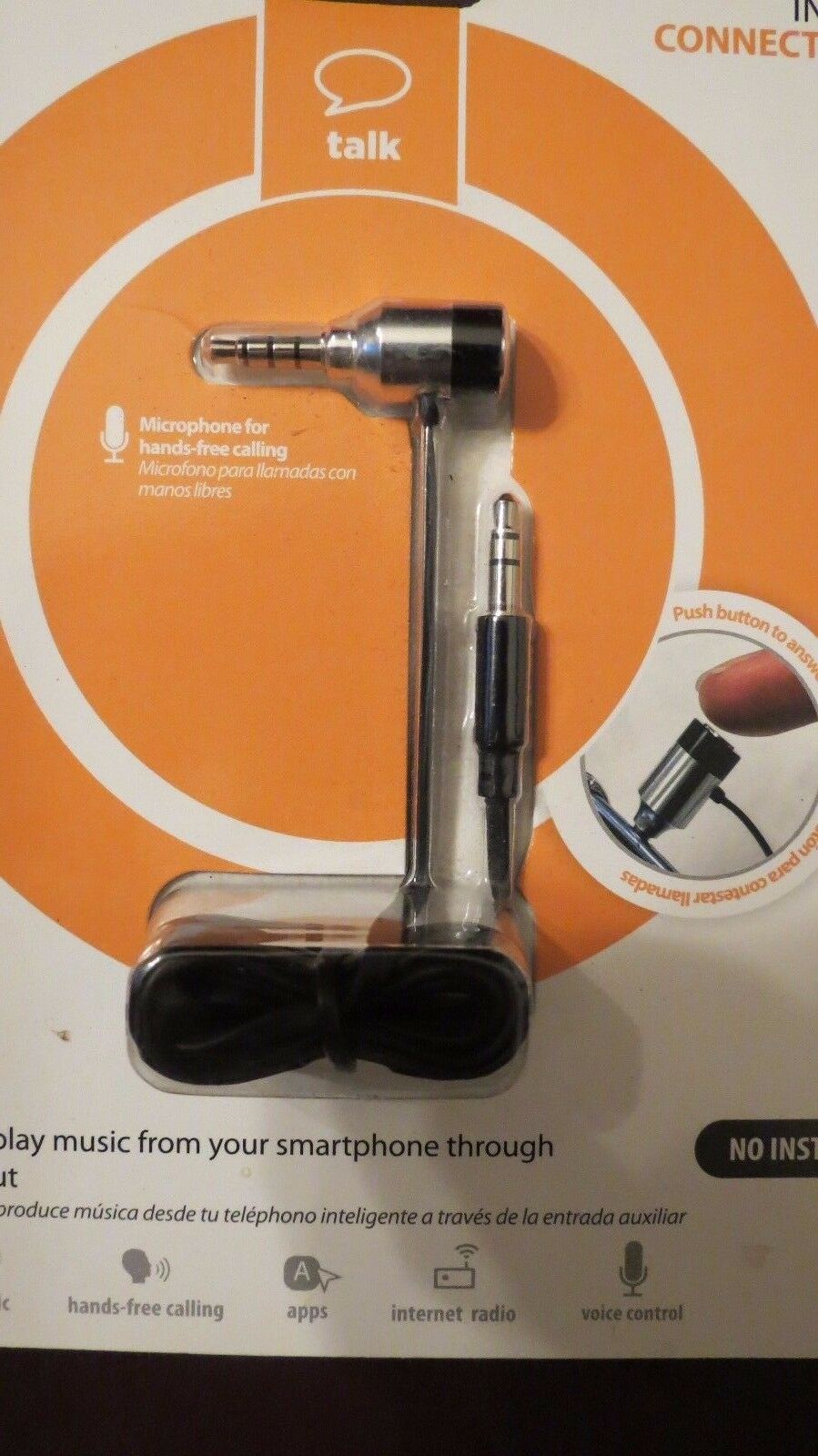 NEW~iSimple ISMJ33 CallJax~MICROPHONE for Hands-Free Calling~IN-CAR Connectivity - Fresh Stock Dated February 2026