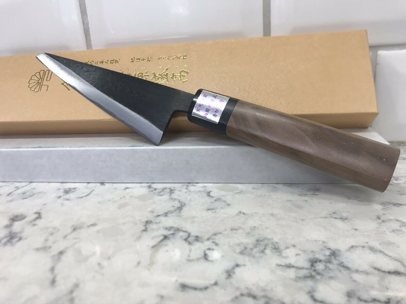 Moritaka Hamono Aogami Blue #2 Honesuki Japanese Kitchen Knife Chefs Knife - Fresh Stock Dated December 2025