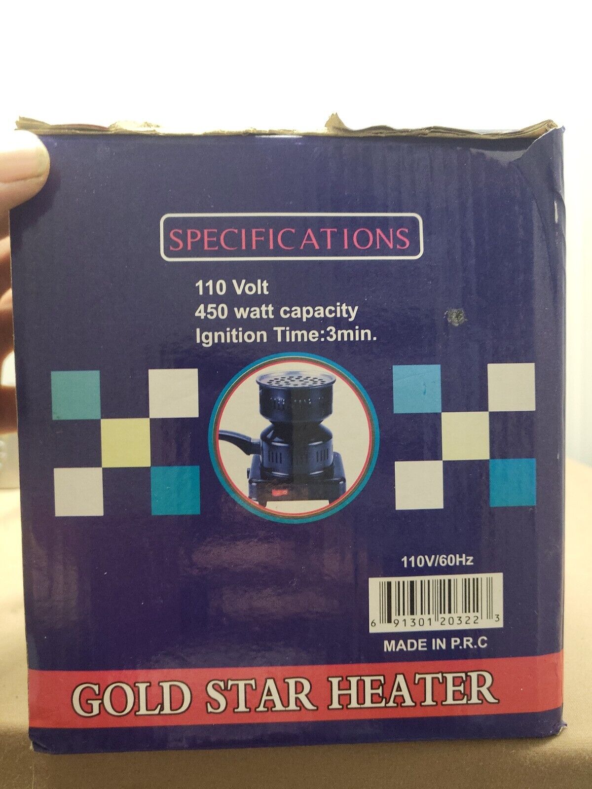 Electric GOLD STAR Coal Starter For Hookah Heater Stove Charcoal Burner BBQ - Fresh Stock Dated February 2026