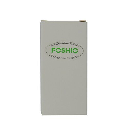 FOSHIO 1.5 Inch Plastic Razors Adhesive Sticker Remover Scraper with 10pcs Sa... - Fresh Stock Dated February 2026