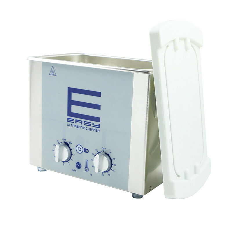 Home Stainless Ultrasonic Cleaner 3L Solution Bath For Clean Watch Jewelry Parts - Fresh Stock Dated February 2026