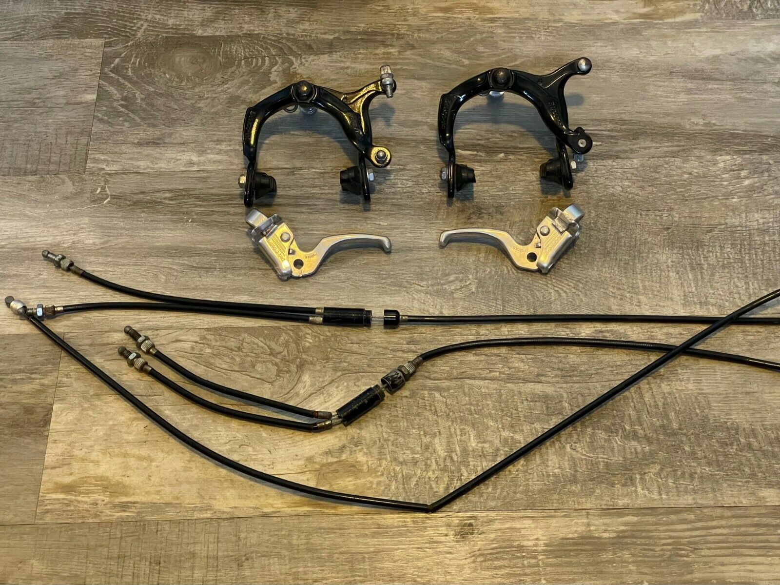 91 GT DYNO DIA COMPE BULLDOG Front/Rear CALIPERS DIA COMPE Brake LEVERS Cables - Fresh Stock Dated December 2025