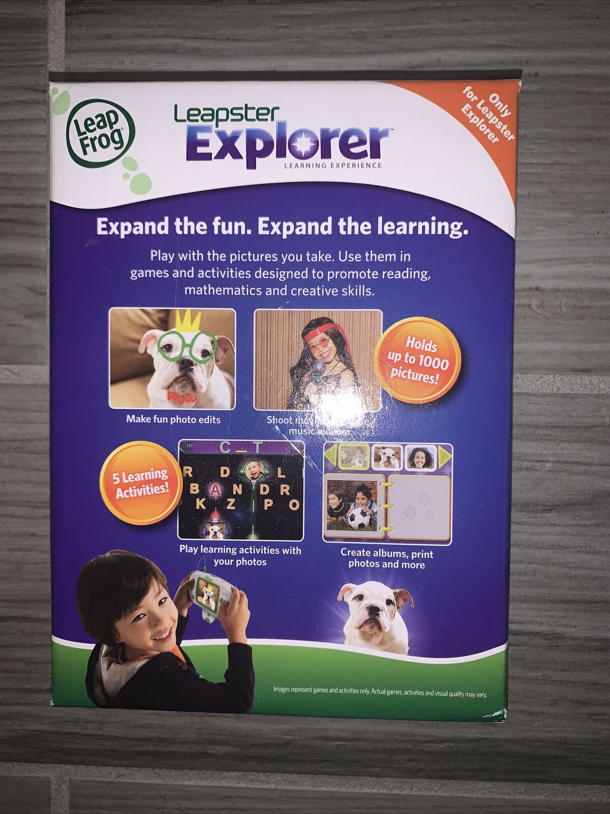 LeapFrog Leapster Explorer Learning Camera & Video Recorder Creativity NEW - Fresh Stock Dated February 2026