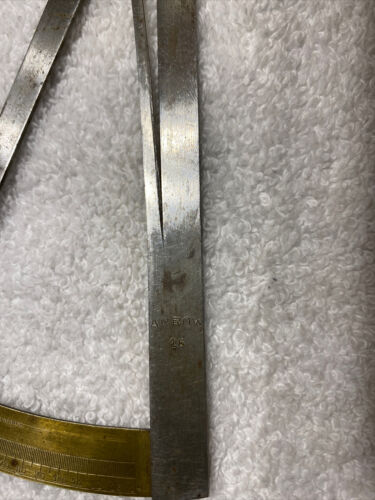 Vintage French Watchmaker Gauge Brass/Steel Arrow - Fresh Stock Dated December 2025