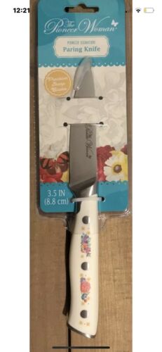 Pioneer Woman Pioneer Signature 3.5 Stainless Steel Floral Paring Knife - Flower - Fresh Stock Dated February 2026