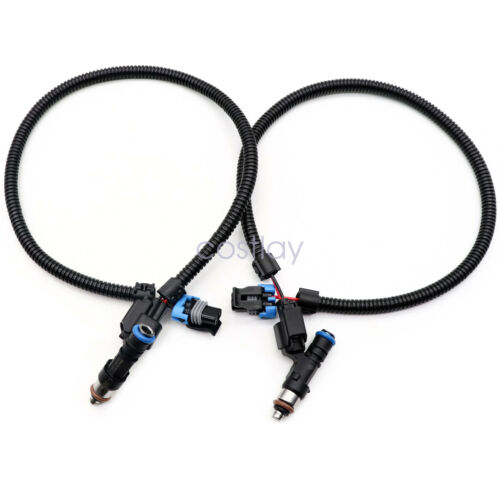 Fit for Polaris Ranger XP Ranger Crew RZR 800 Fuel Injector Harness Set 1 Pair - Fresh Stock Dated February 2026