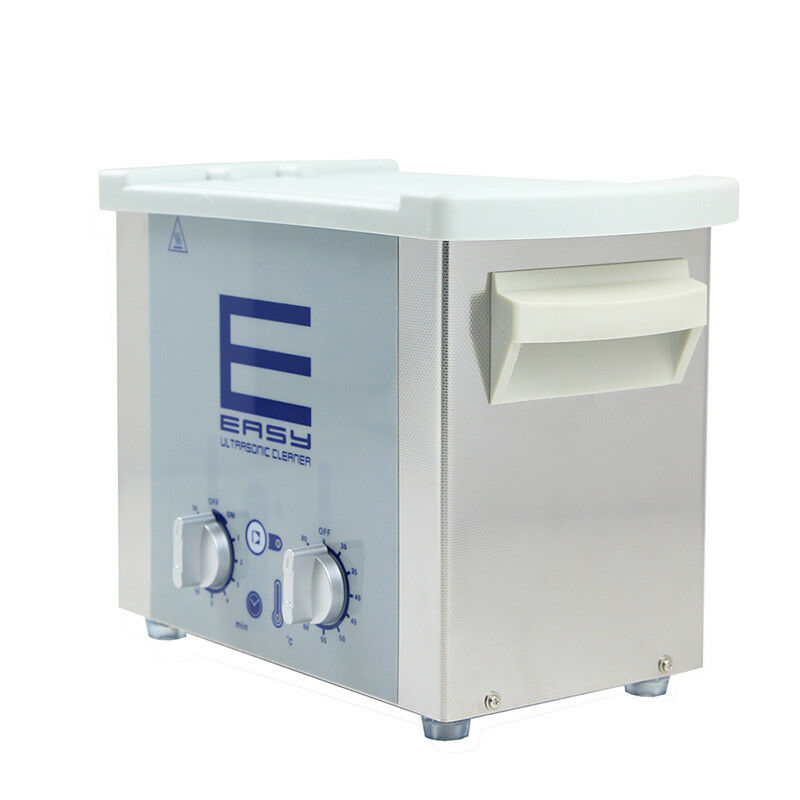 Home Stainless Ultrasonic Cleaner 3L Solution Bath For Clean Watch Jewelry Parts - Fresh Stock Dated February 2026