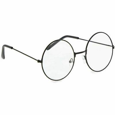 Halloween Wizard Glasses, Costume Accessories (Black, 4 Pack) - Fresh Stock Dated February 2026