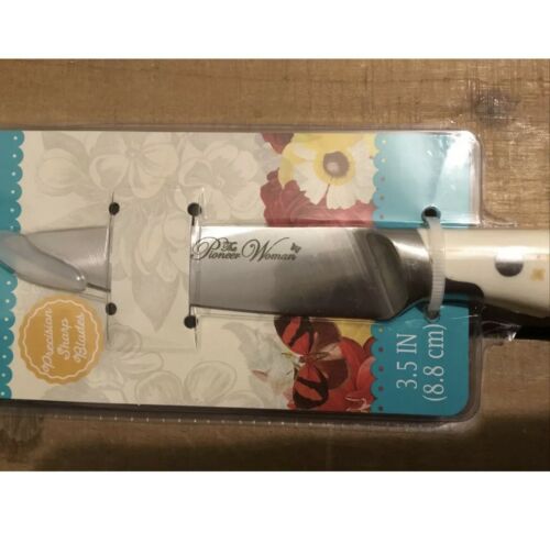 Pioneer Woman Pioneer Signature 3.5 Stainless Steel Floral Paring Knife - Flower - Fresh Stock Dated February 2026