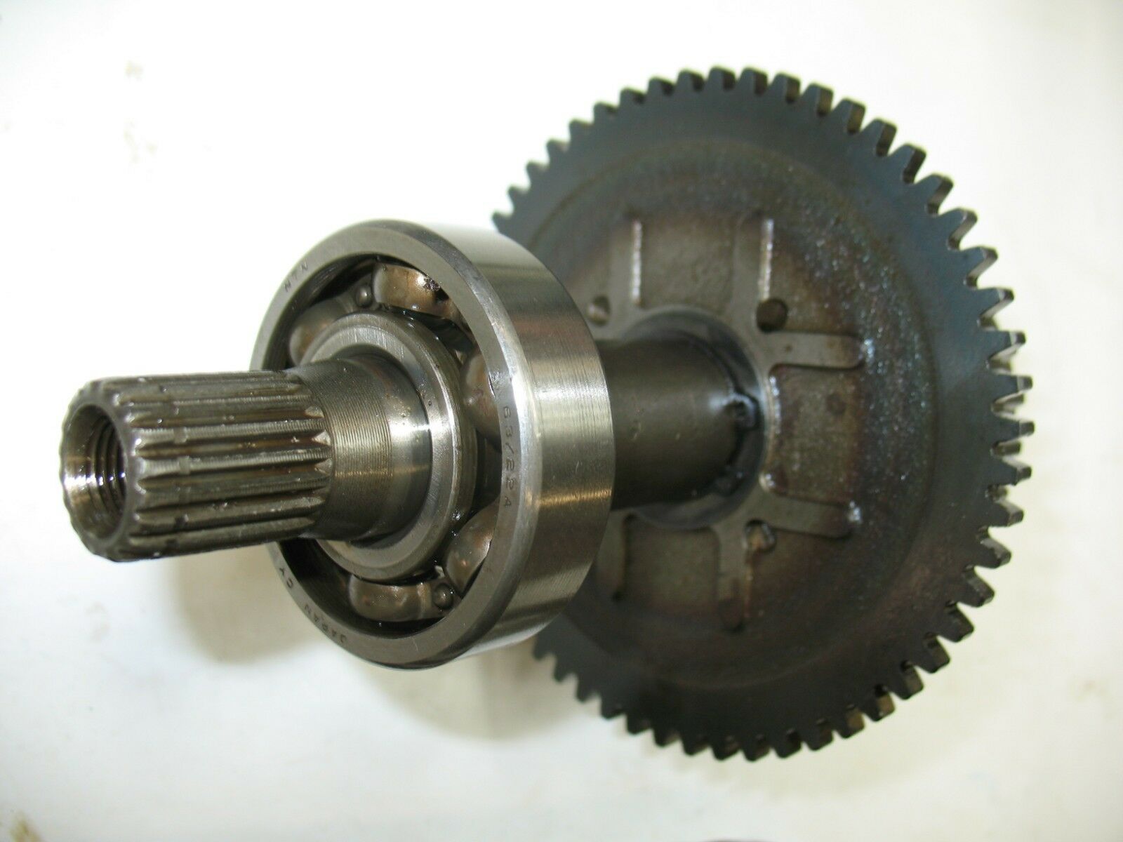 1977 HONDA CB550K CB 550 PRIMARY DRIVE SHAFT SPINDLE + STARTER CLUTCH - NICE - Fresh Stock Dated February 2026