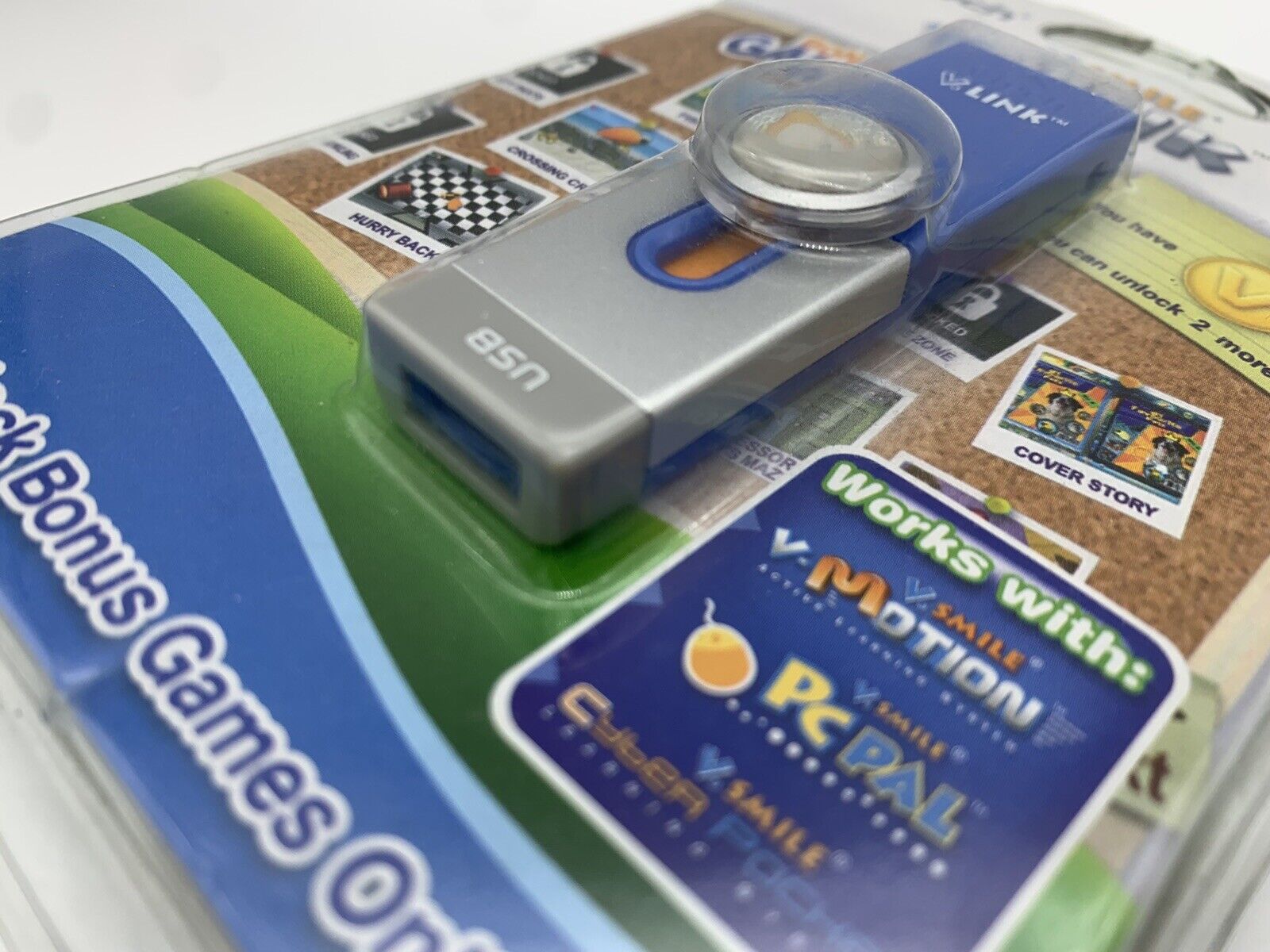 Vtech V Link Accessory For V-Smile, V-Motion, PC Pal - USB Adapter For PC - NEW - Fresh Stock Dated February 2026